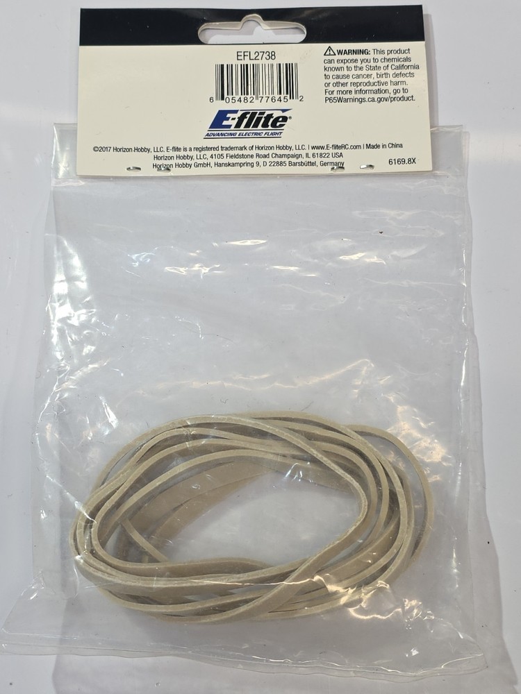 E-flite Apprentice RC Airplane Rubber Bands (8pcs) EFL2738