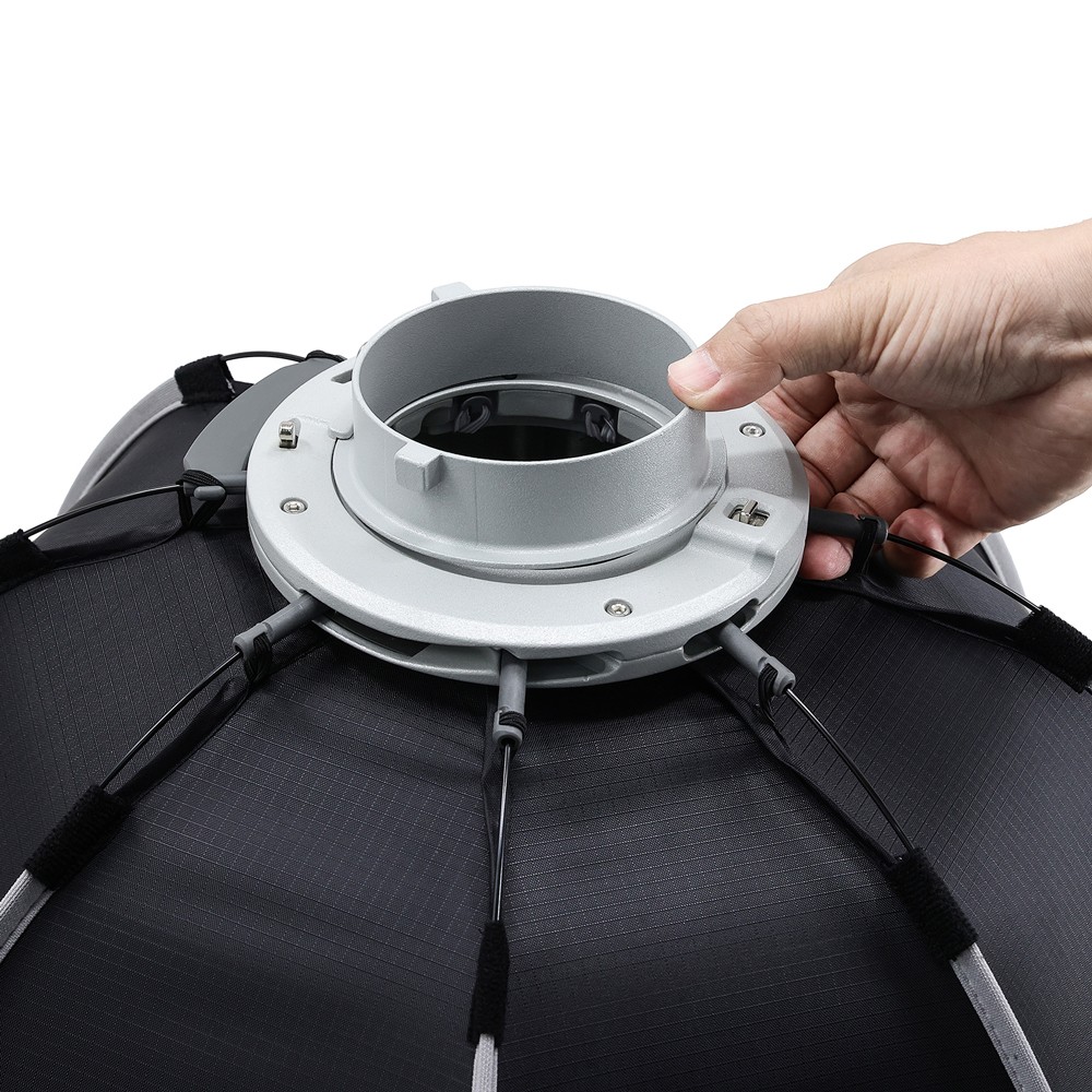 US TRIOPO K3-65 65cm Studio Flash LED Light Quick-Setup Octagon Softbox + Grid