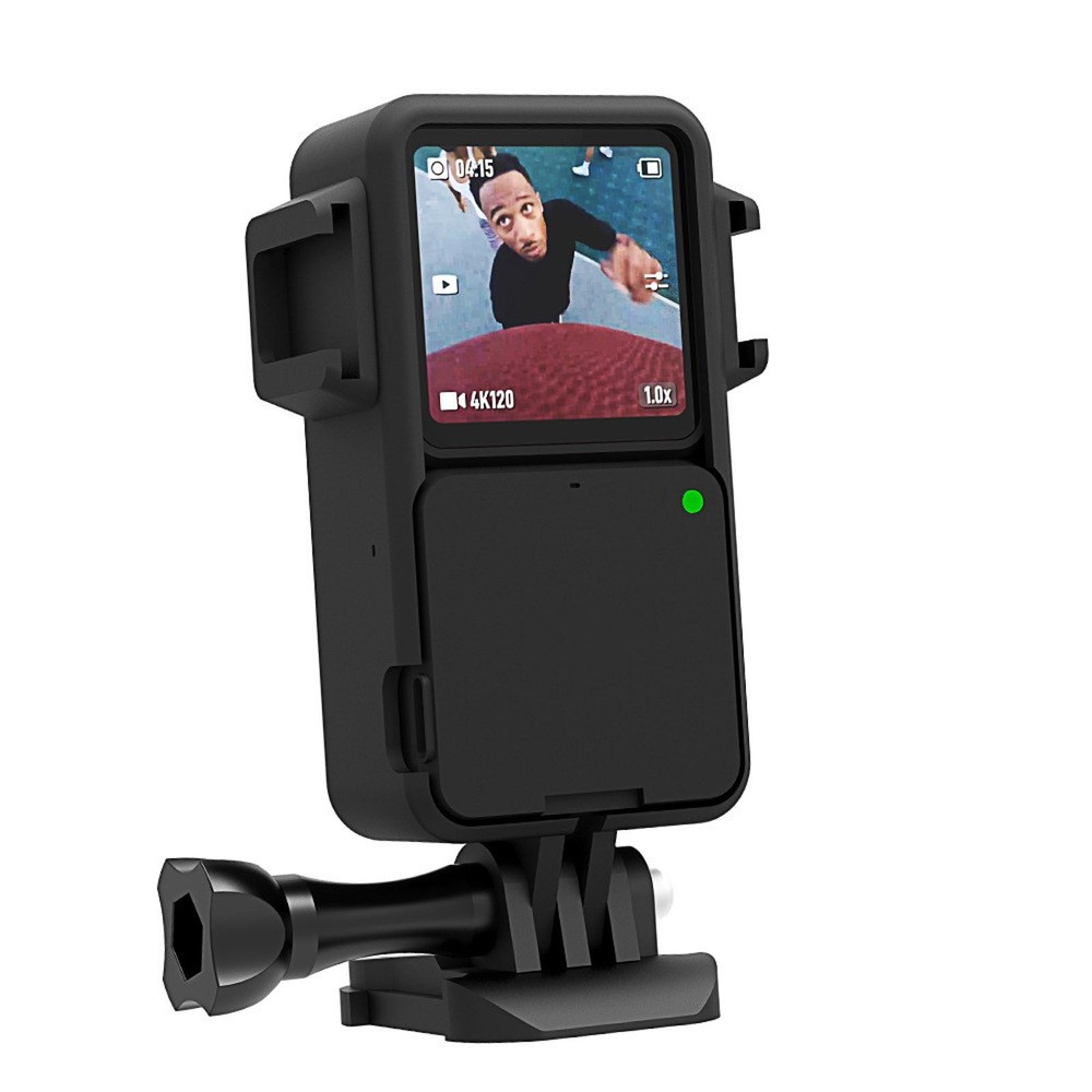 Anti-Shock Camera Protective Frame Shell With Base For Dji Osmo Action 2 D