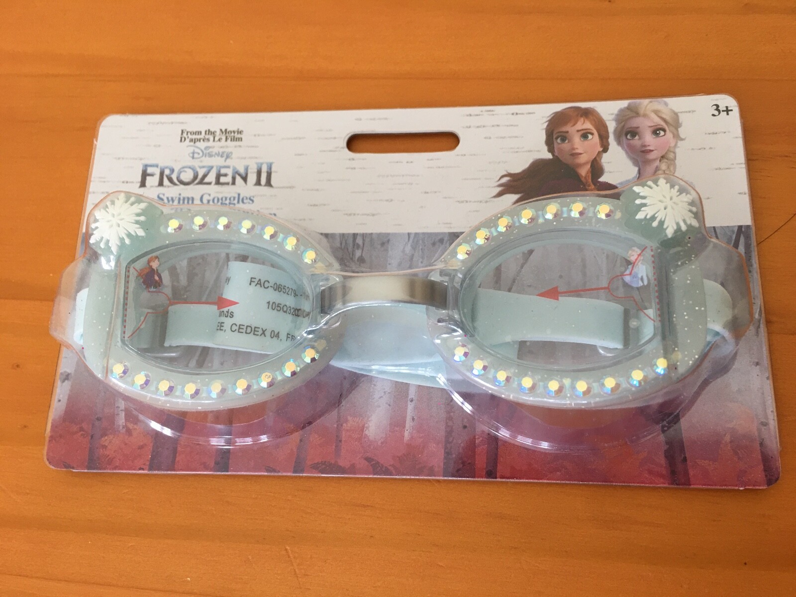 New Disney Store Frozen 2 Swim Goggles Girls Swimwear