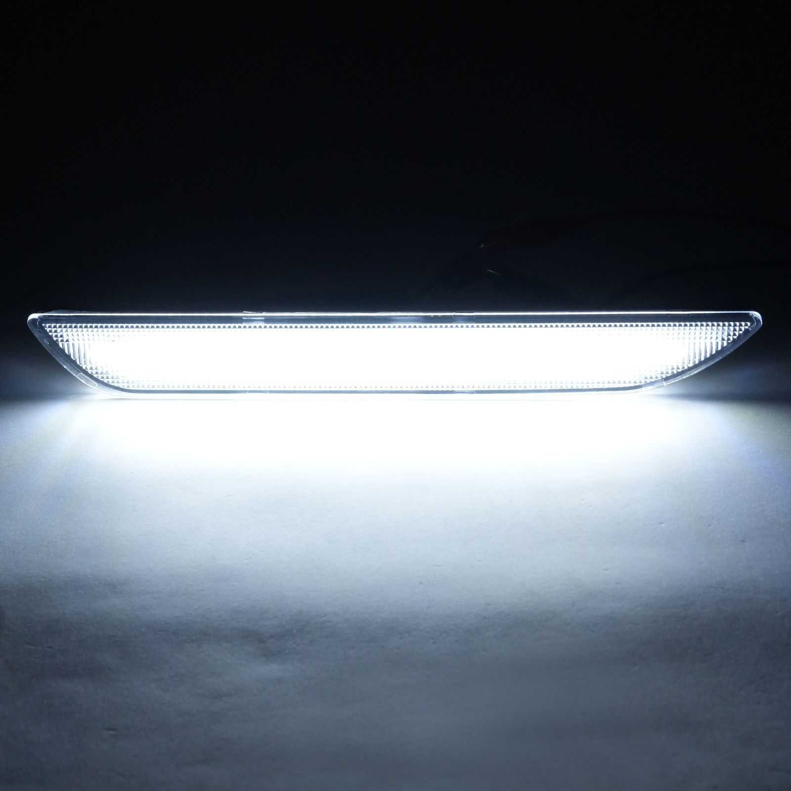 Rear Clear LED Side Marker Lights Bumper Lamps For Ford Mustang 2015-2023 LH&RH