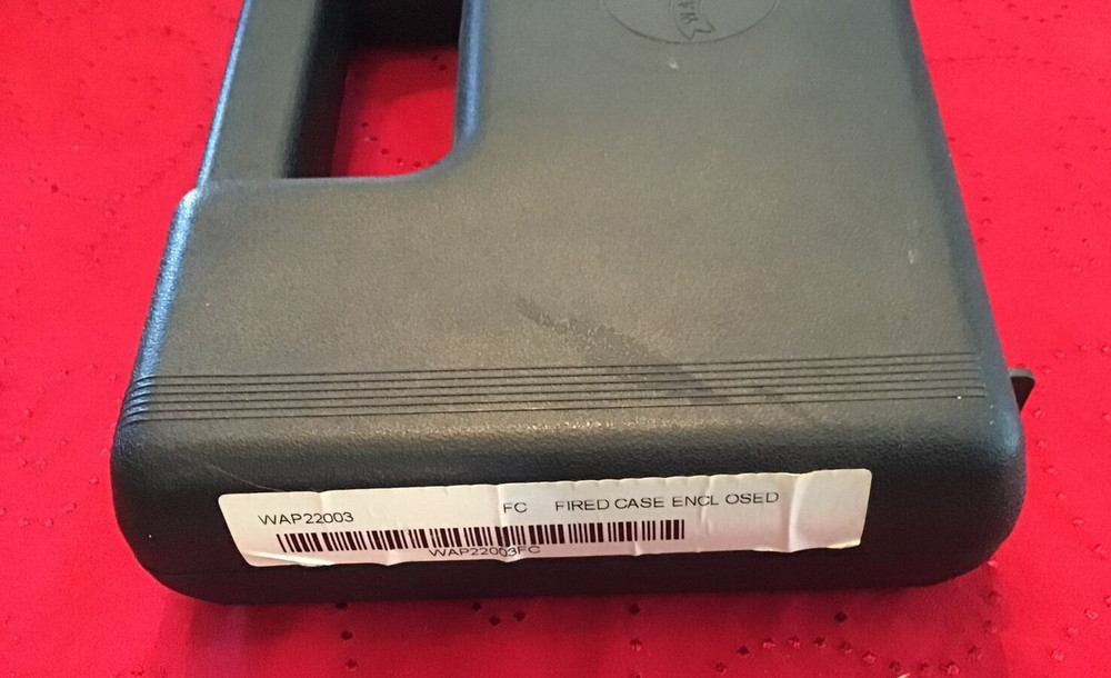Walther P-22 Factory Plastic Gun Case
