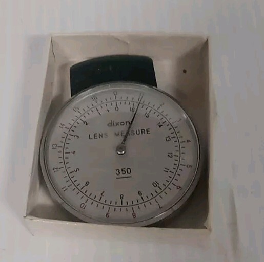 Dixon Lens Measure Optical Radius Gauge