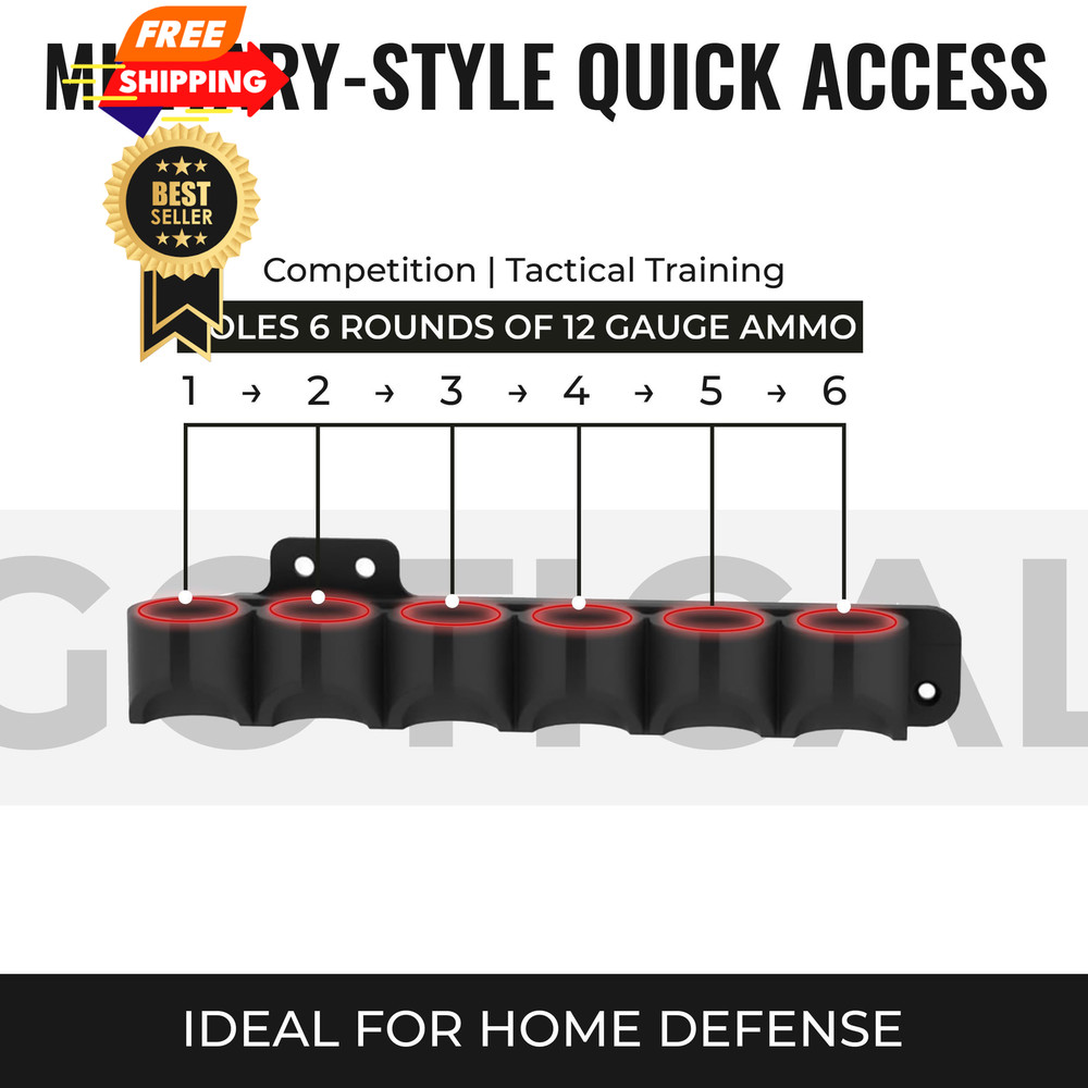 Gotical Receiver Mounted Shell Carrier Side