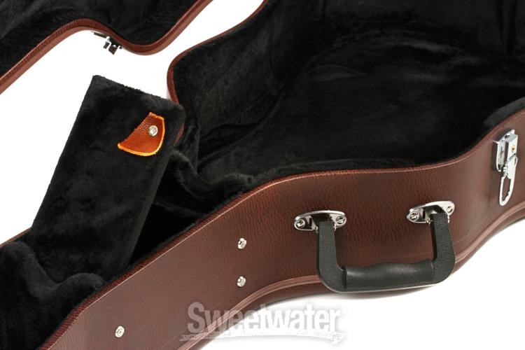 Washburn GCDNDLX Dreadnought Hardshell Case - Brown