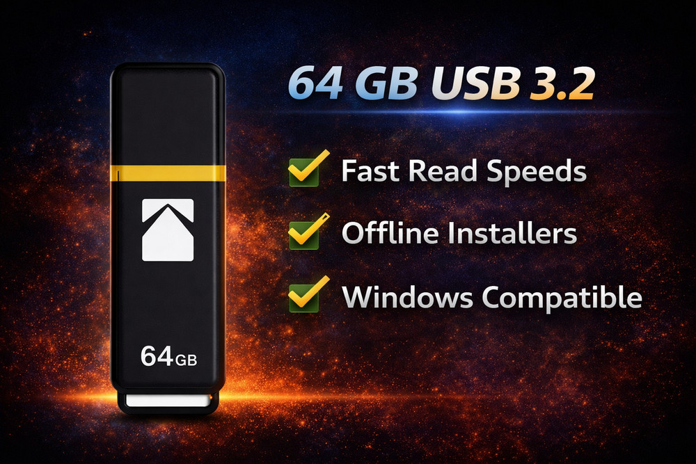 Video Photo Audio Editing Software USB | Professional Media Creator Suite Pro