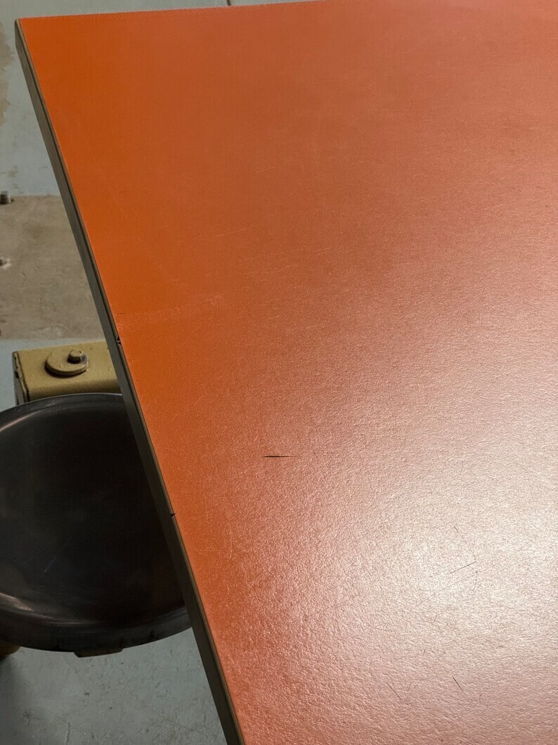 LOT Of Vintage Swing Out Seat Table, Industrial Dining Table, Table Base