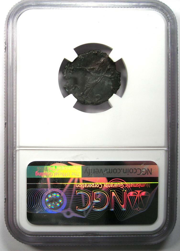 Romano Gallic Victorinus BI Double Denarius Coin 269-271 AD - Certified NGC AU