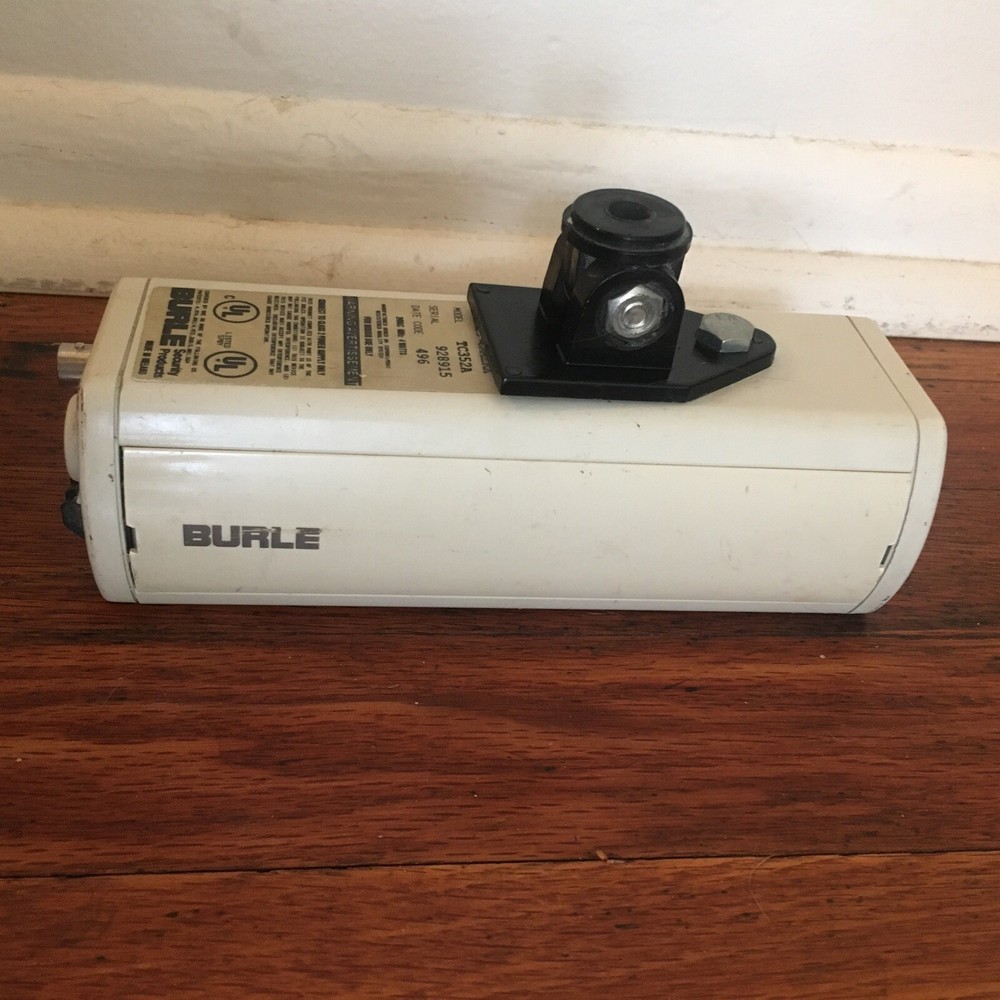 Burle TC352A Microscope Security Camera 12V BNC C-Mount with Mount