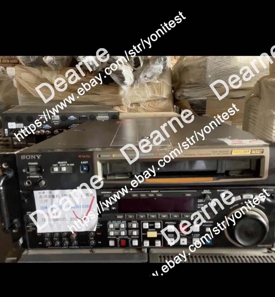 1pcs Sony hdw-m2000p multiformat hdcam recoder with digibeta,
