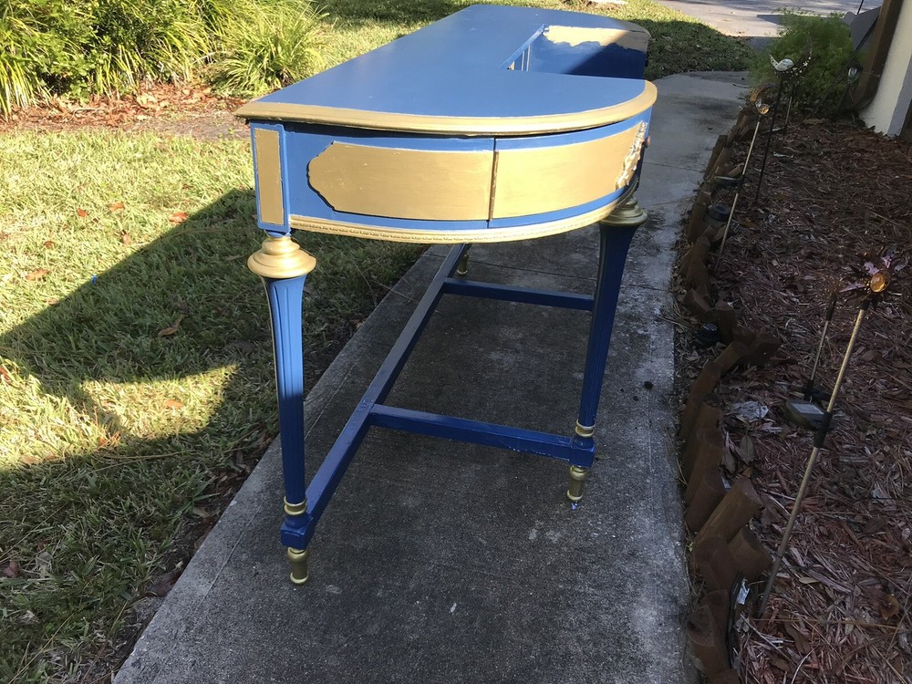 Antique desk Refinished Approximately Two Centuries Old. New Bottom Base