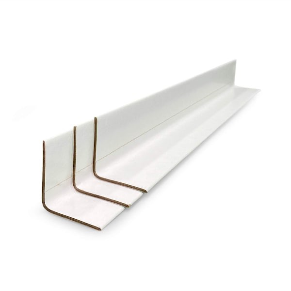 IDL PACKAGING CEP-36-M Edge Protector, 2"x2"x36, White, PK50