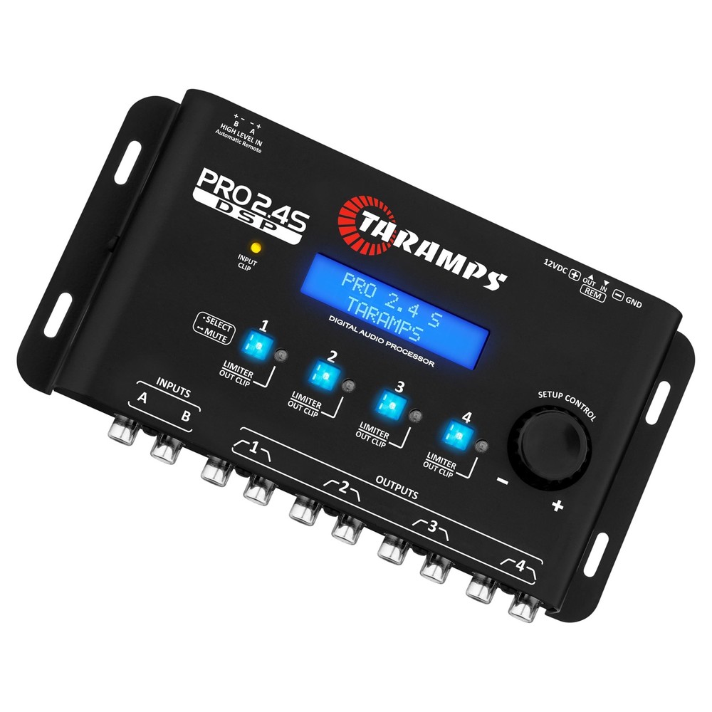 Taramp's Pro 2.4S DSP Crossover full Digital Signal Processor and Equalizer w...