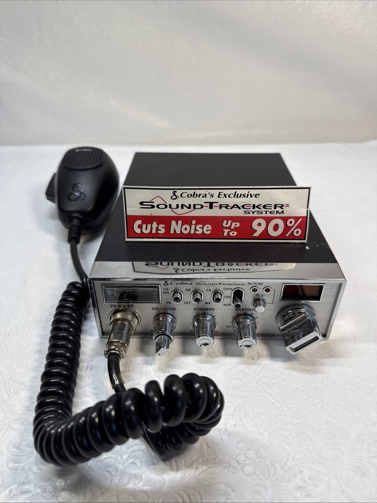 Cobra Sound Tracker 25 WX ST Untested
