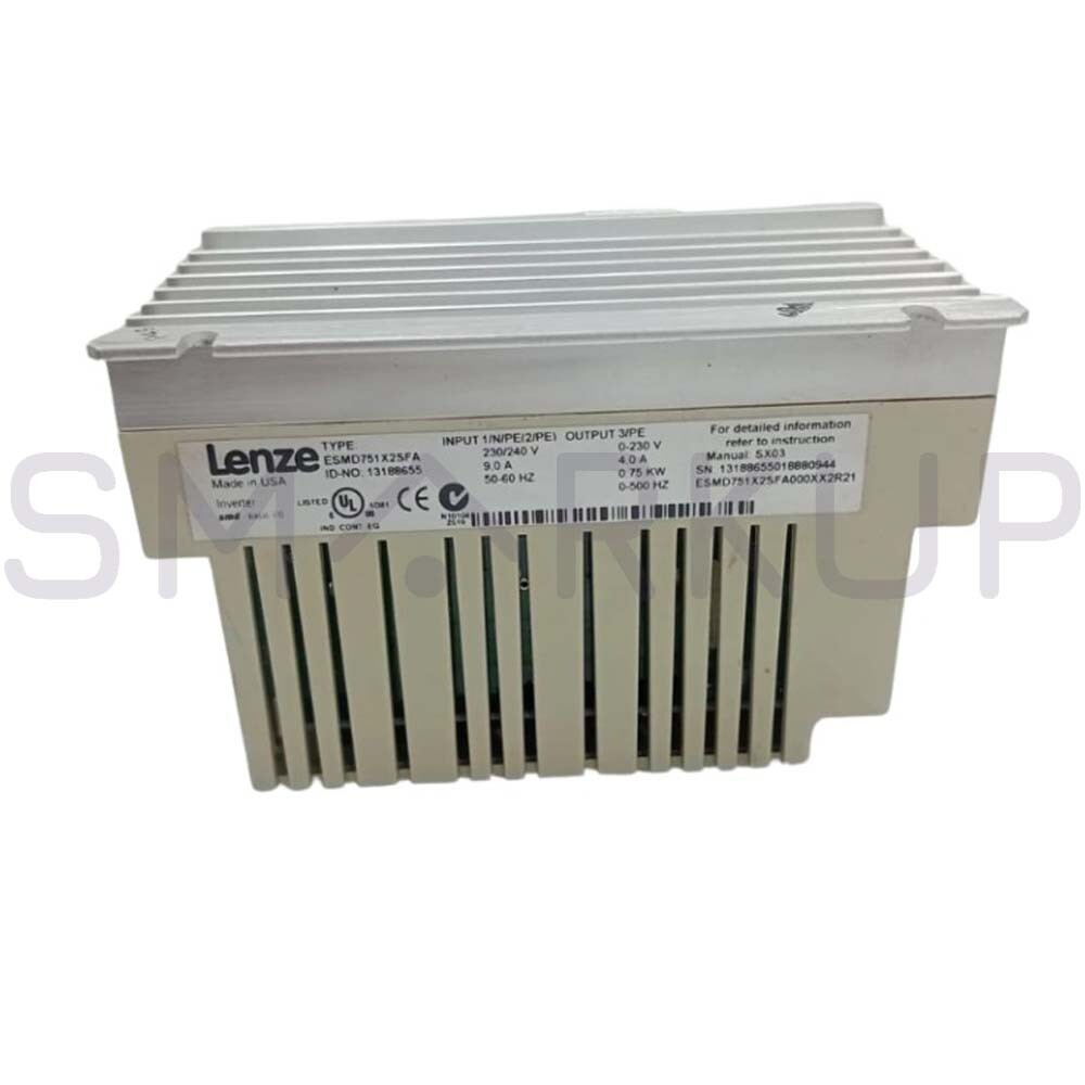 Used & Tested LENZE ESMD751X2SFA Frequency Converter
