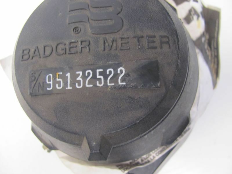 BADGER METER RT-1 DISC FLOW METER USED!!!