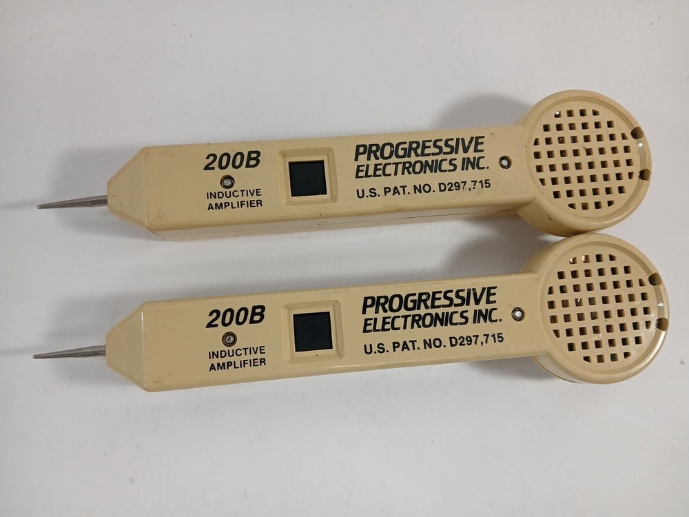 2 Vintage Progressive Electronics 200B Inductive Amplifier