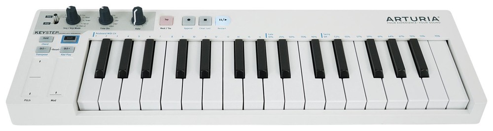 Arturia KeyStep Sequencer Midi USB Live/DJ/Recording Keyboard Controller + Stand