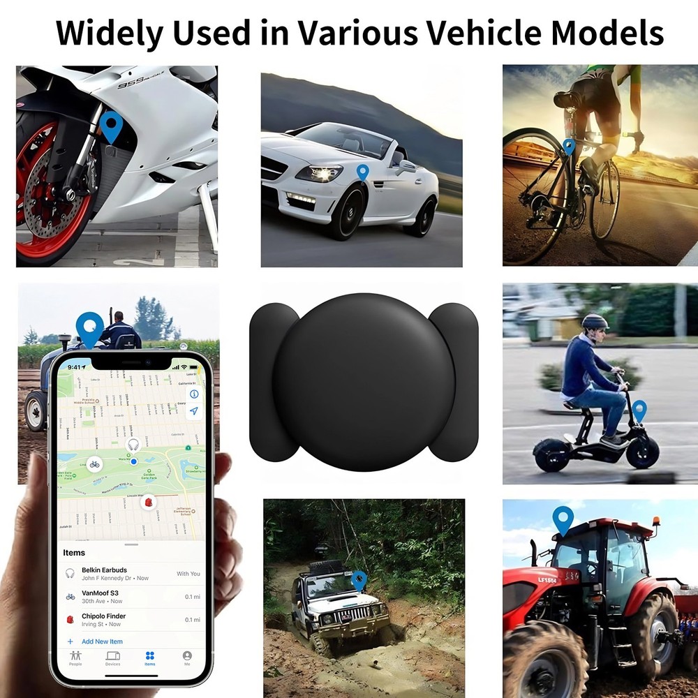 GPS Tracker for Vehicles Car Tracking Device Mini Hidden Support iPhone