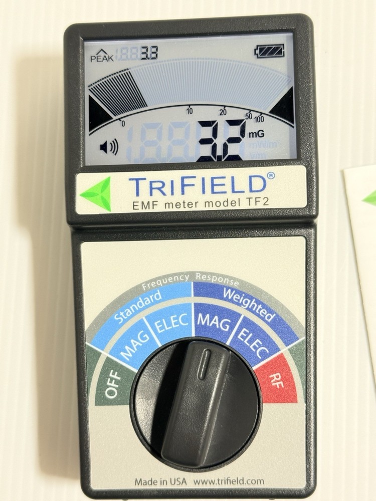 TRIFIELD EMF Meter Model TF2~#1 Handheld EMF Detector
