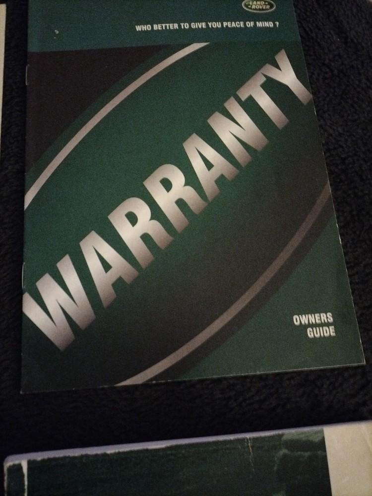 Land Rover Owners Guide Set.