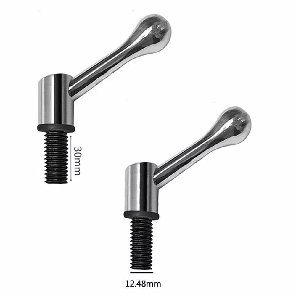 For Bridgeport Compatible 2PC Thread Adjustable Milling Machine Handle