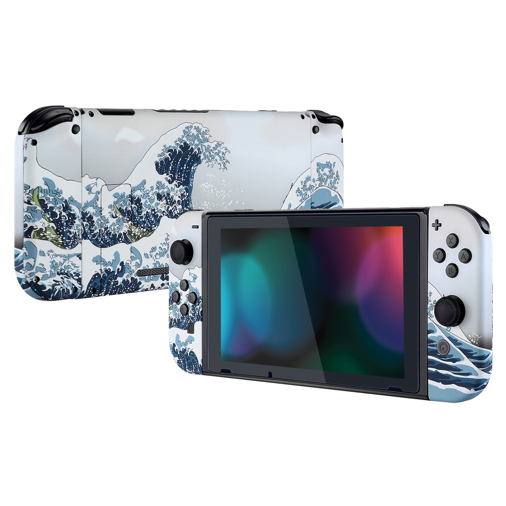 eXtremeRate Backplate Joycon Shell Buttons Replacement for Nintendo Switch USA