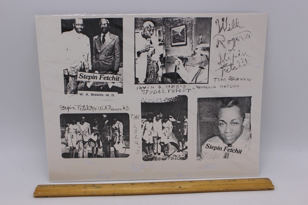 STEPIN FETCHIT PHOTOGRAPHS