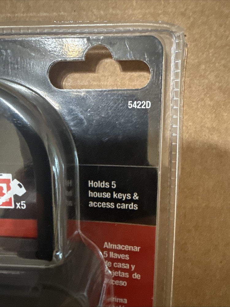 Master Lock Portable Push Button Lock Box: Key & Access Card Storage! #5422D