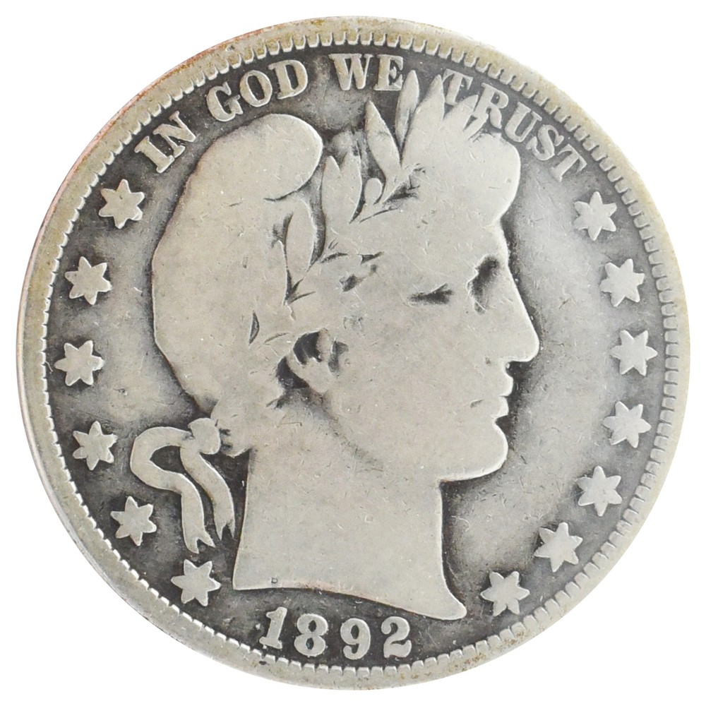 1892-O Barber Half Dollar (G/VG)
