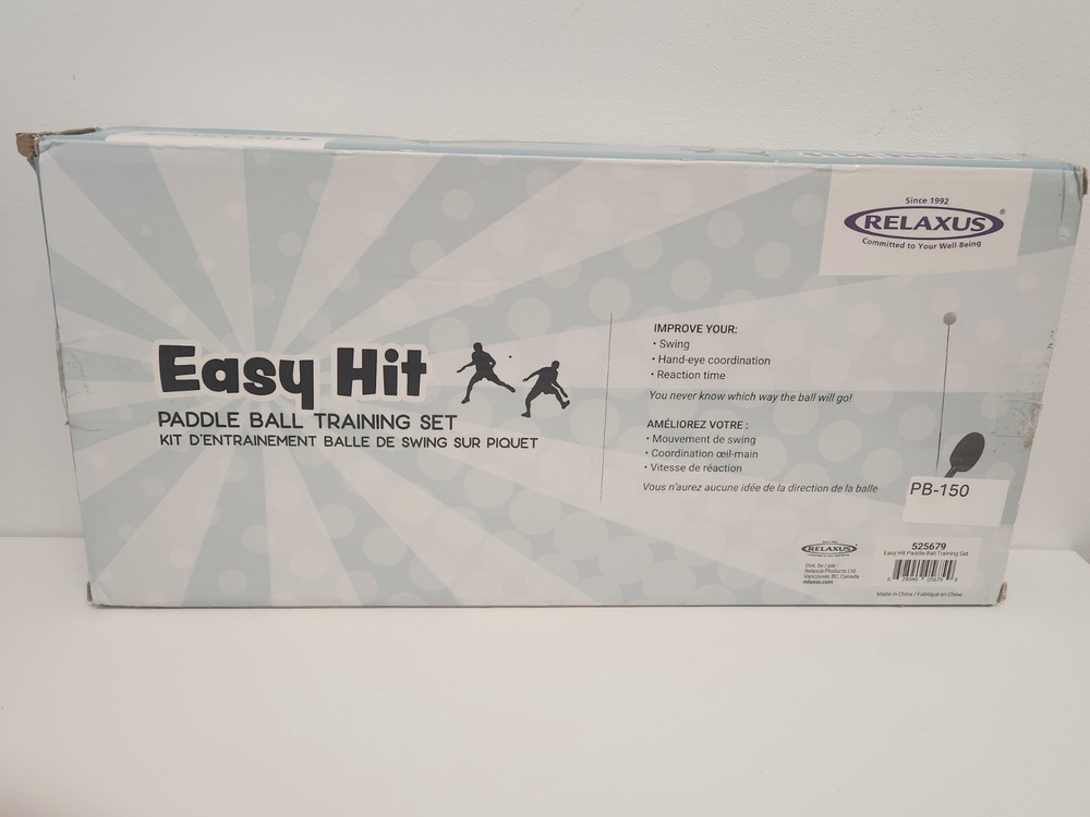 Relaxus Easy Hit Paddle Ball Training Set