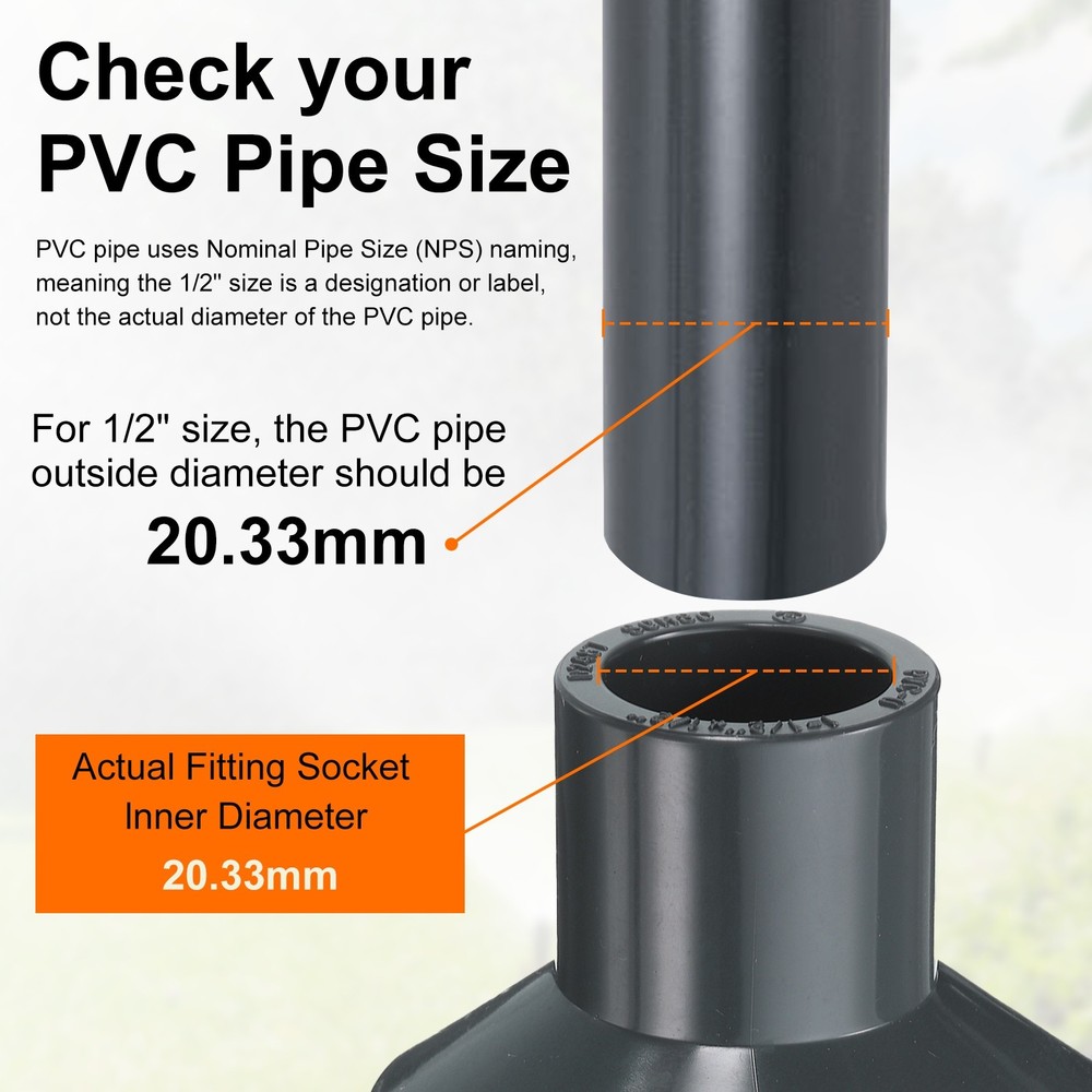 Reducing Coupling 1-1/2 x 1/2" Increaser/Reducer Coupling Pipe Fittings