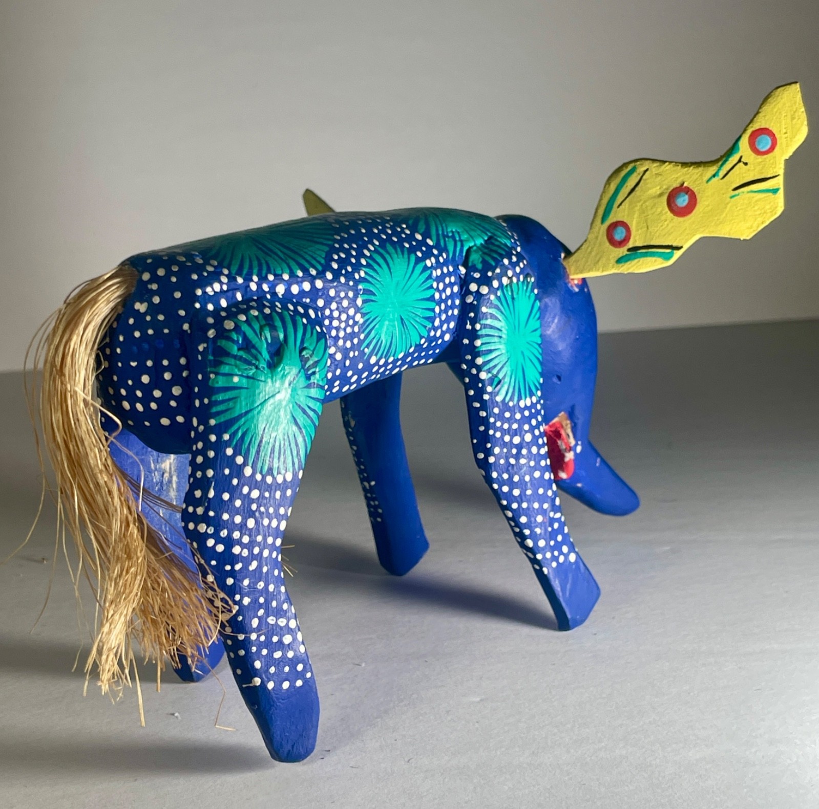 Manuel Jimenez~Oaxaca Alebrije Wood Animal Carving! Rare Early Piece of His!