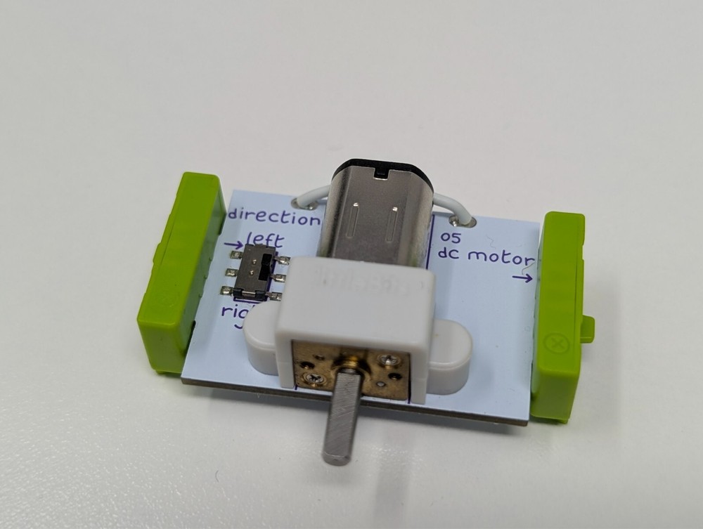 littleBits STEM Kit Component: o5 DC Motor Module, Spare / Replacement