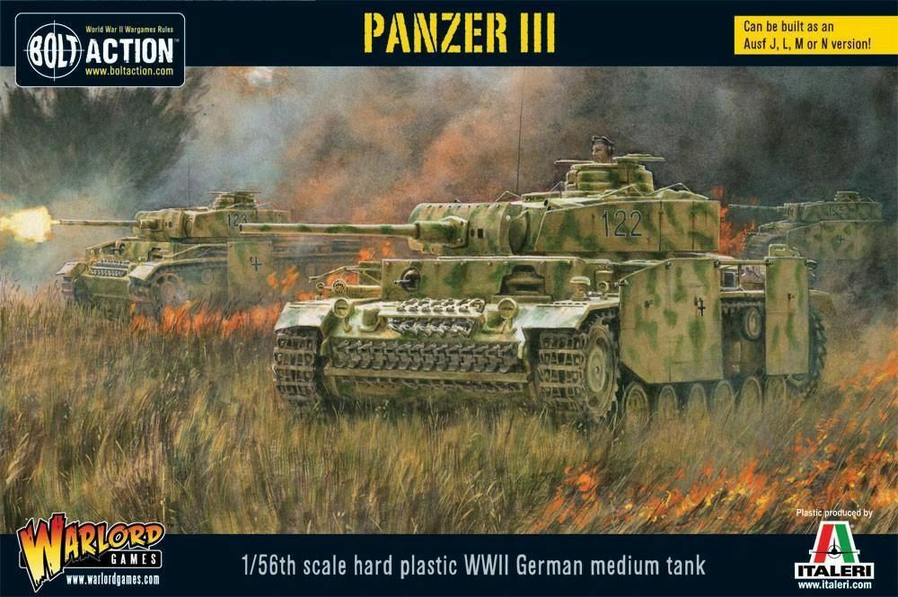 Bolt Action: Panzer III (plastic)