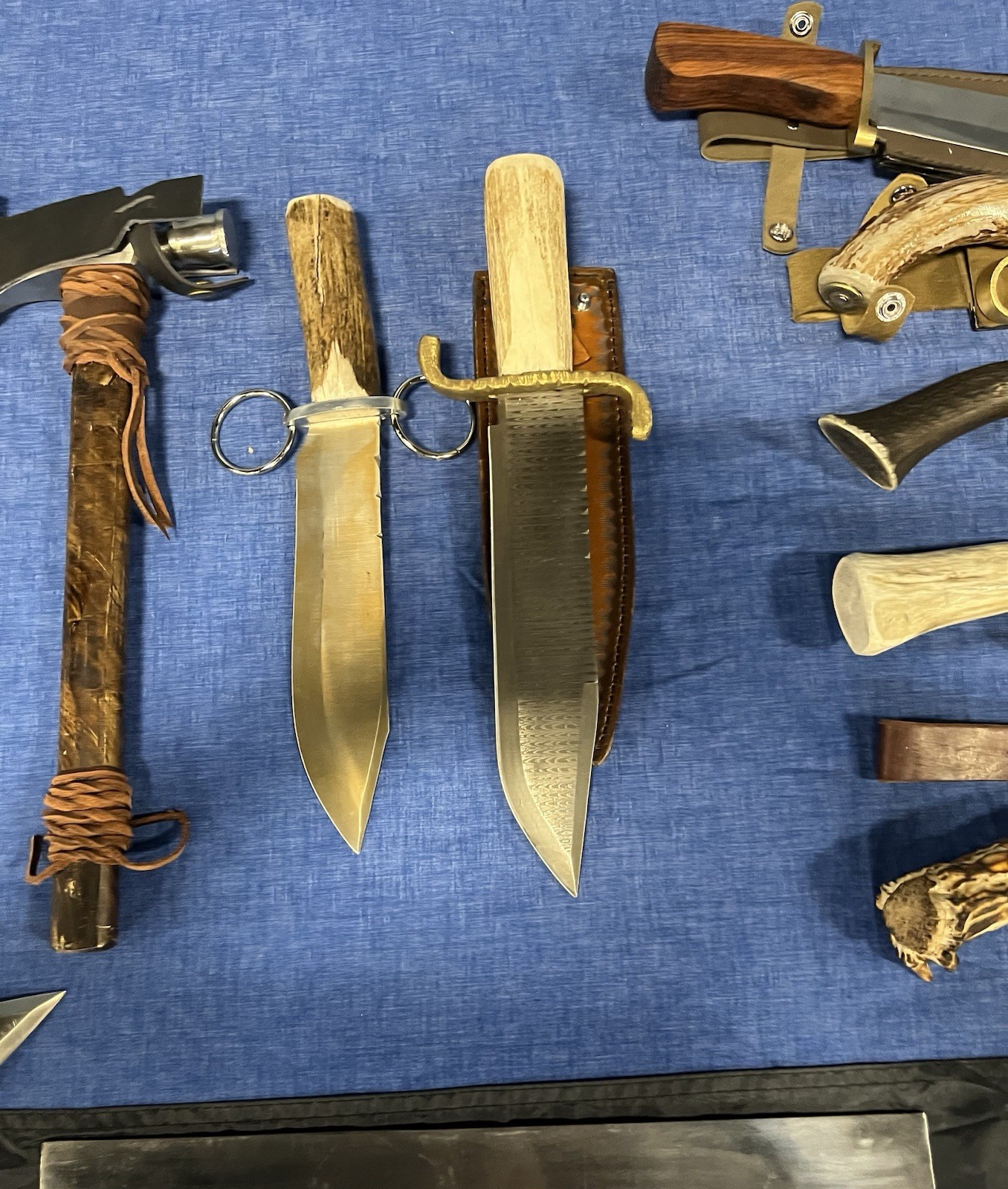 BRASS Finger Guard Bolster Dagger Bowie KNIFE Making