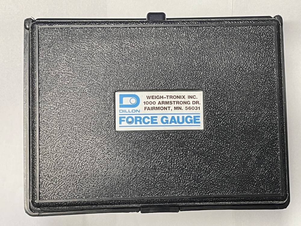 Dillon Model X Mechanical Force Gauge, Push Pull Style , 2500 lb Capacity