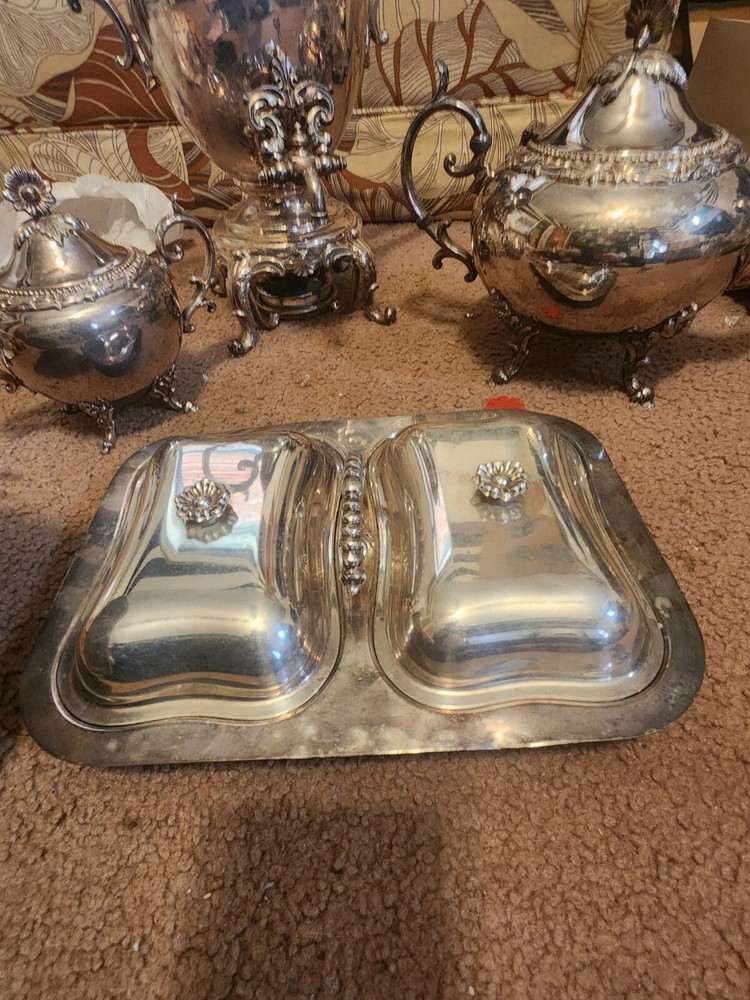 Silver Plate Vintage Tea Service