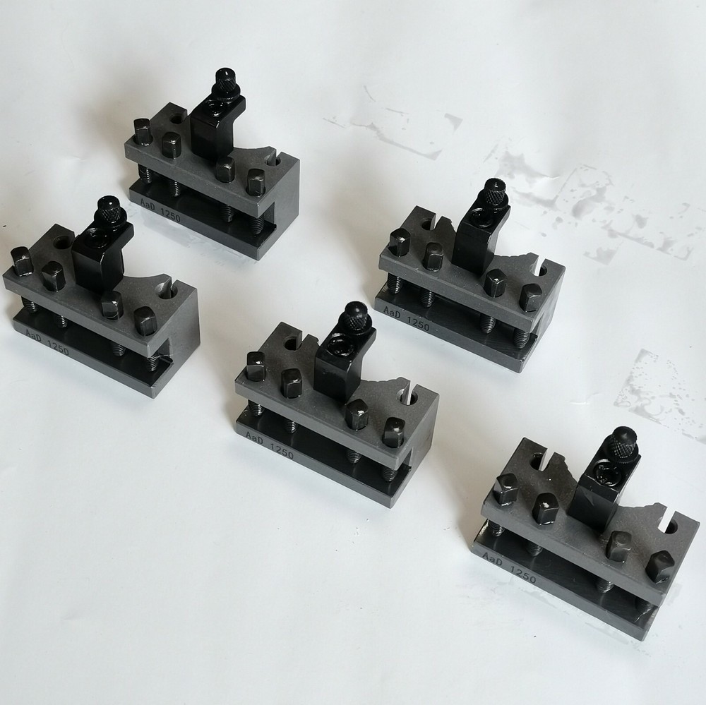 5 PC AaD1250 Turning Tool Holders for AA 40 position Multifix Tool Post