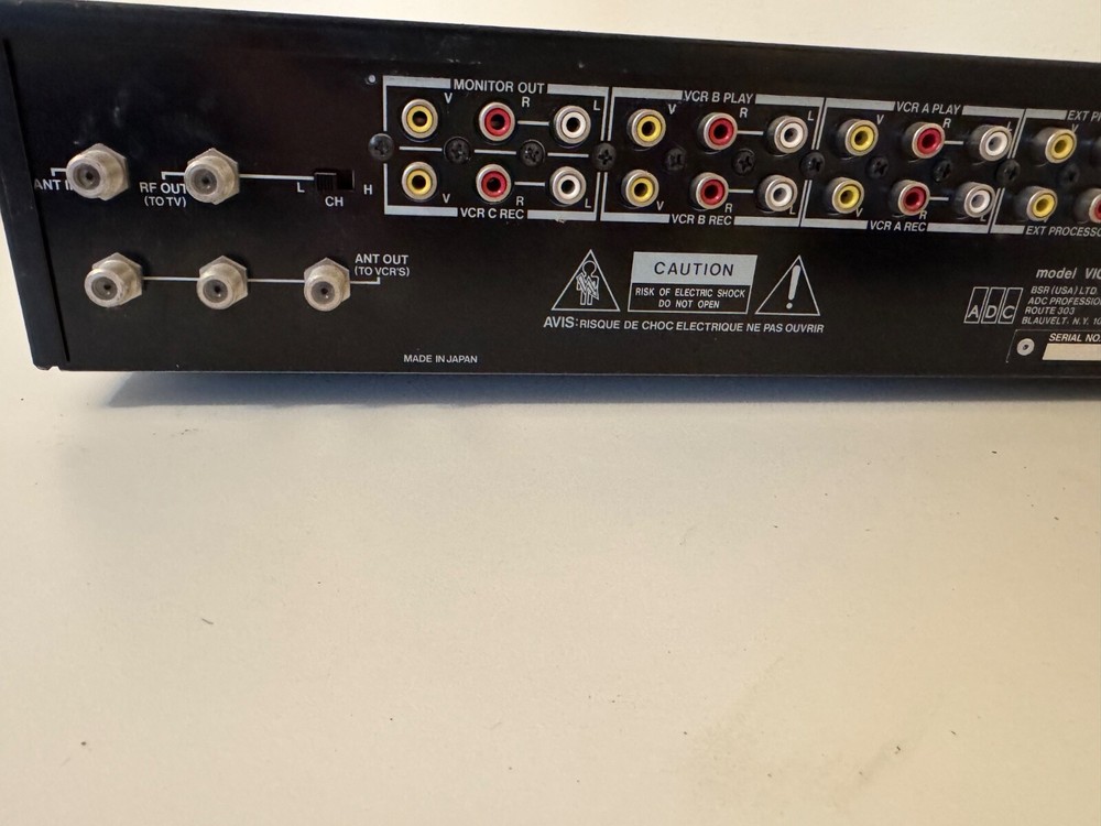 ADC Professional BSR (USA) LTD VIC-2 Visual Procesor / Program Commander