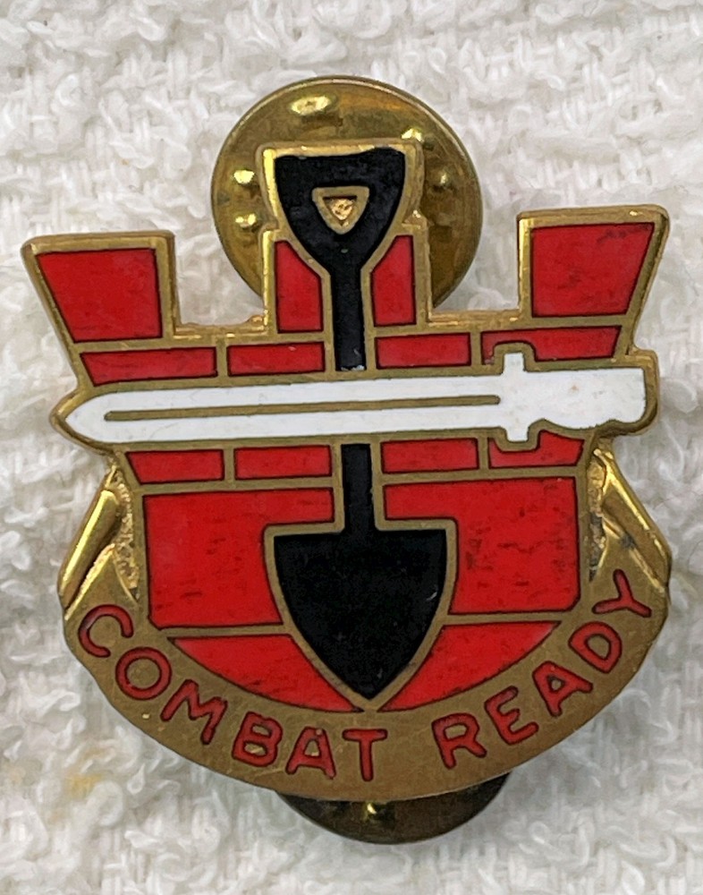 Original:  130th  Engineer  Bde. DI / DUI / crest  CB  62  101825