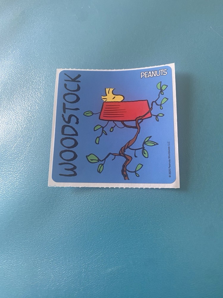 Woodstock Peanuts Sticker Module 2.5” Inches