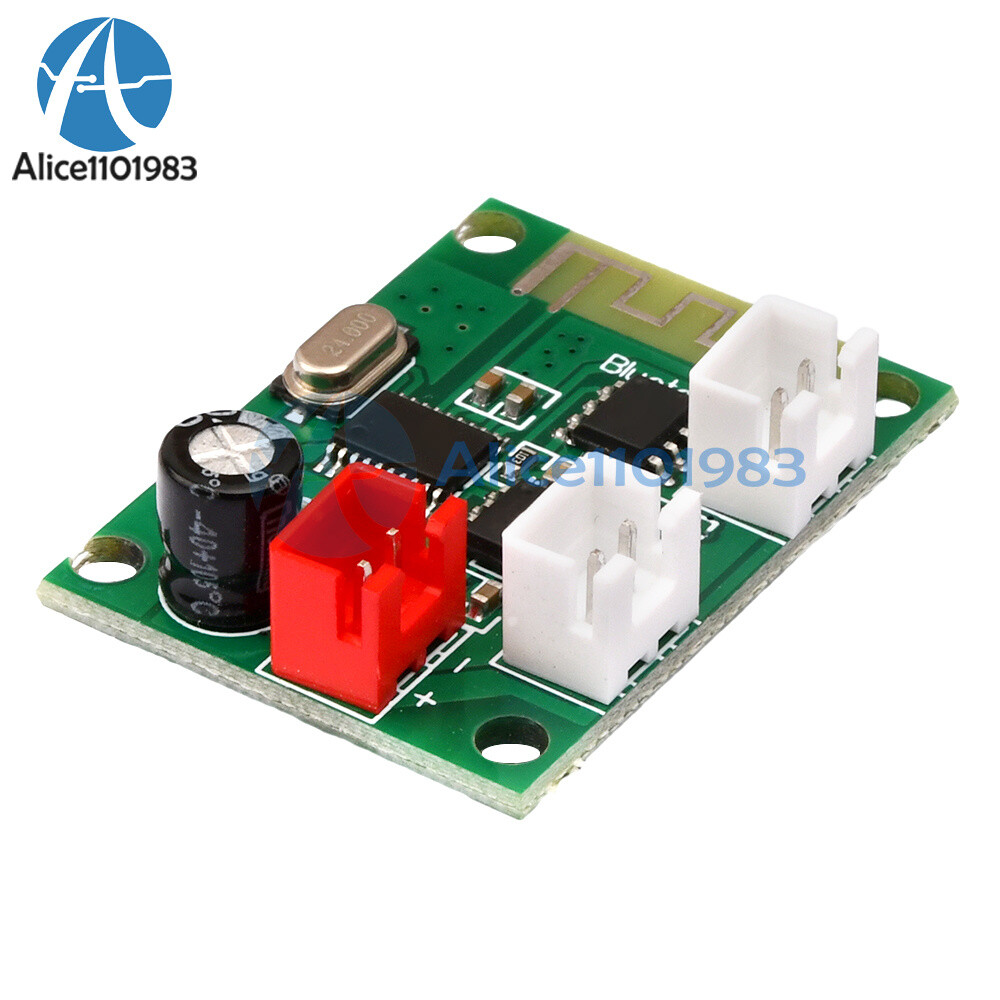 DC 3.3-5V Bluetooth Audio Power Amplifier Board 3W*2 Voice Broadcast Module