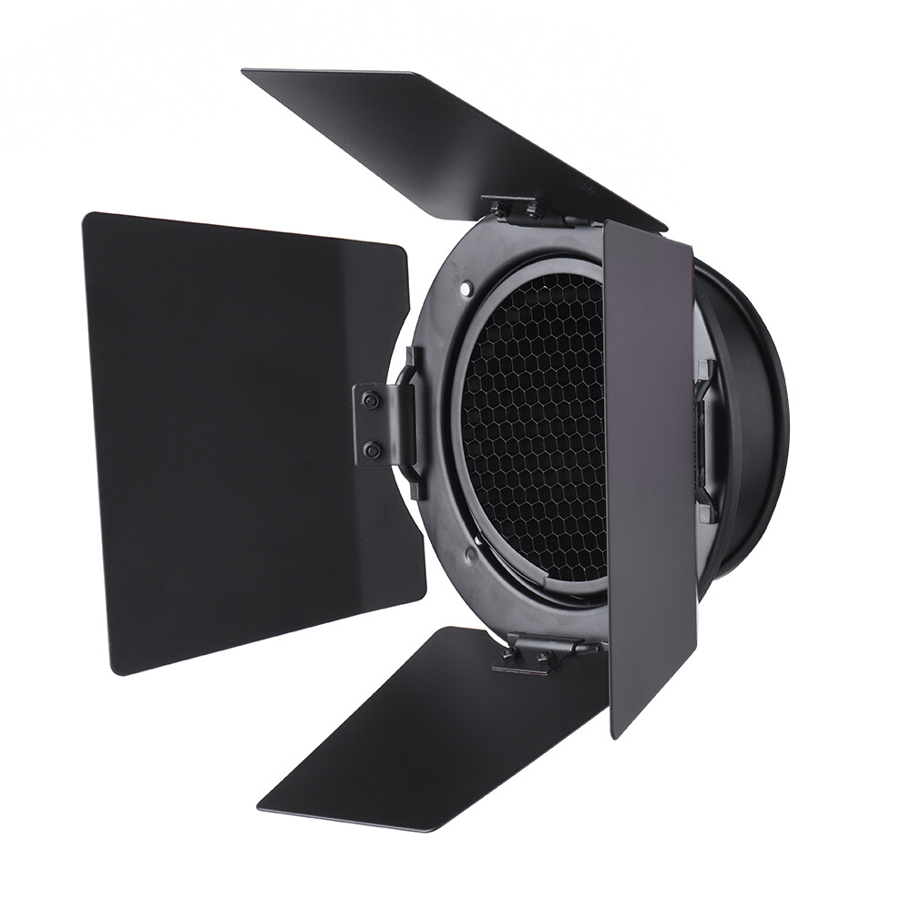 Standard Flash Strobe Light Barn Door Reflector Diffuser Hoenycomb Grid Kit H6Z6