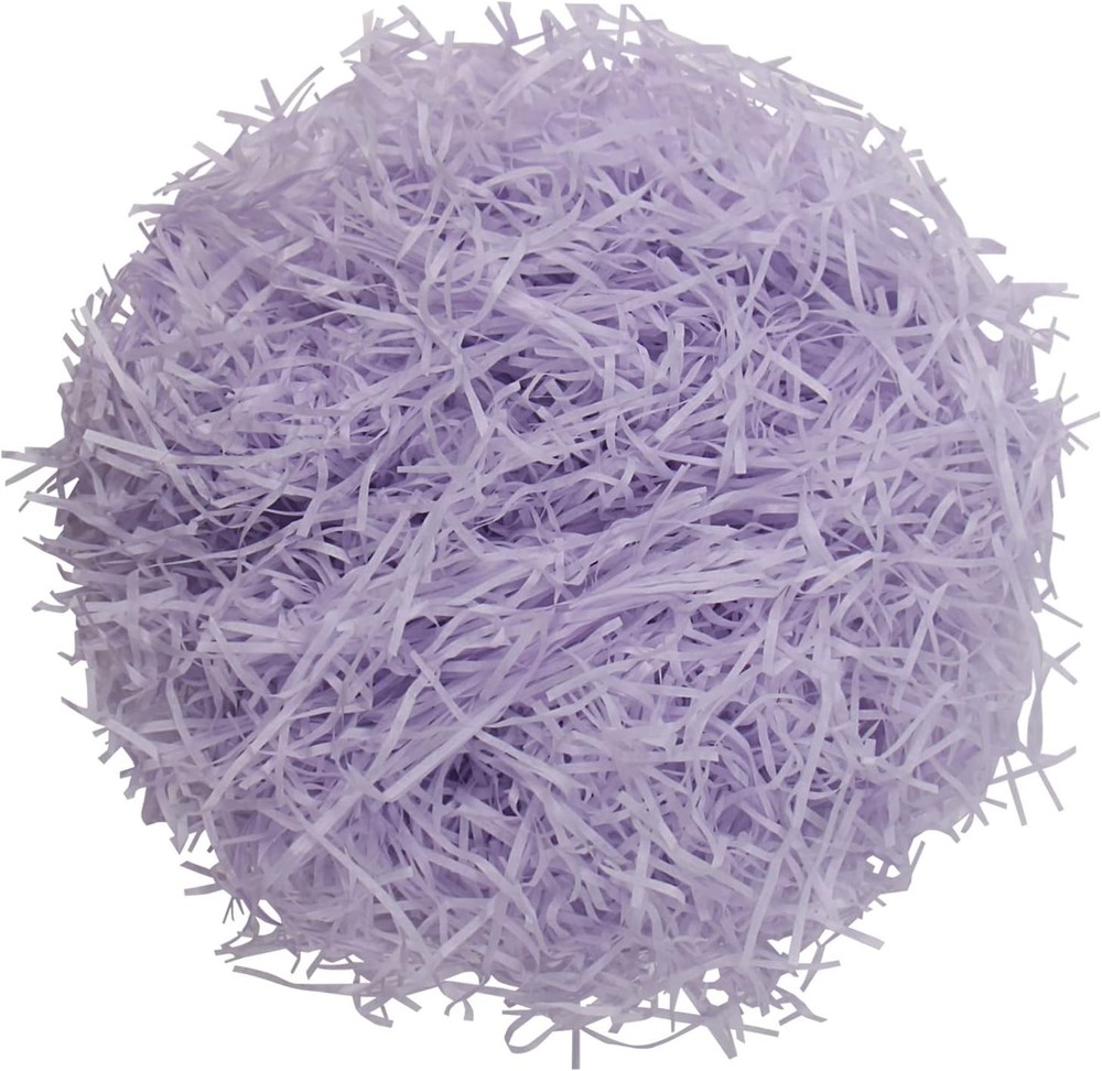 Christmas Shredded Paper for  Box, Light ple Easter Grass