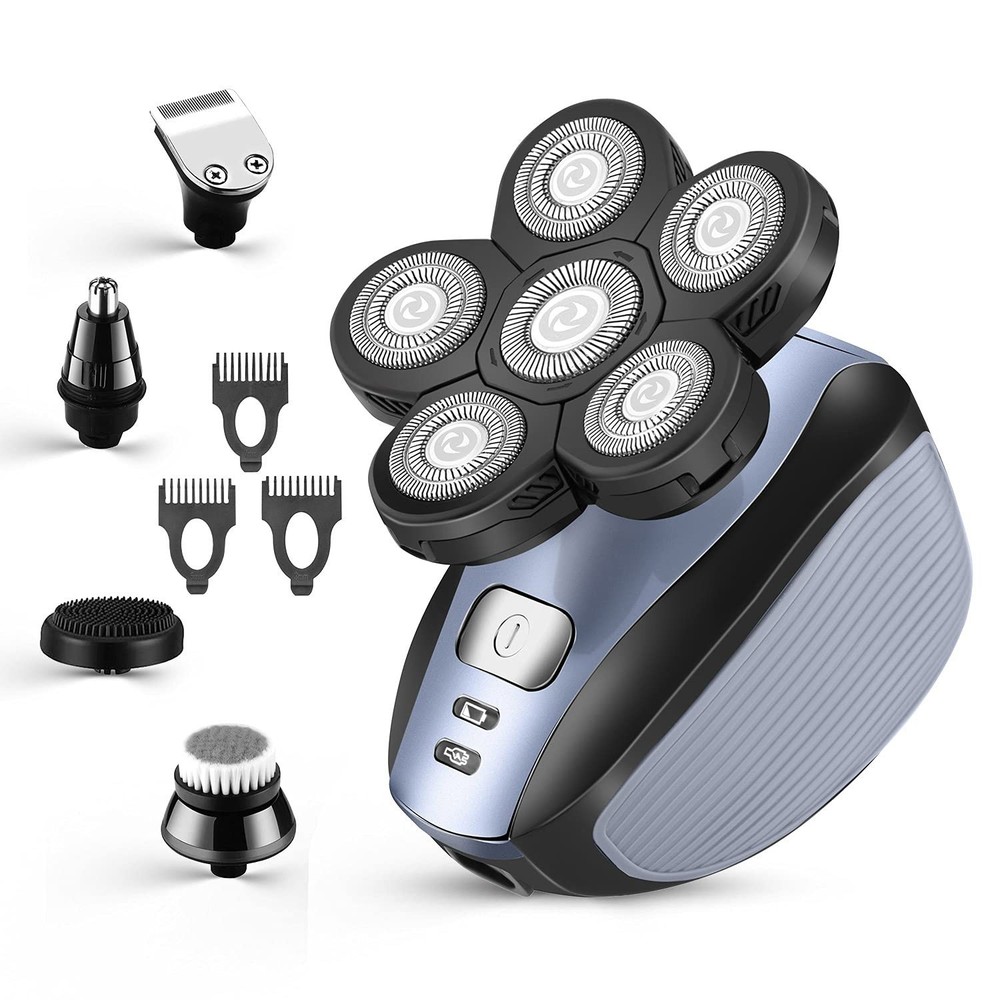 Head Shavers for Men - Upgraded Multifunctional Bald Head Shaver, Waterproof ...