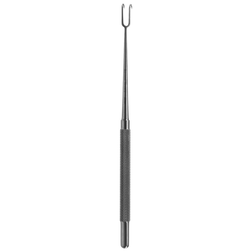 Joseph Skin Hook, 6.25", Sharp 2-Prong, 5 mm Spread, Heavy Pattern