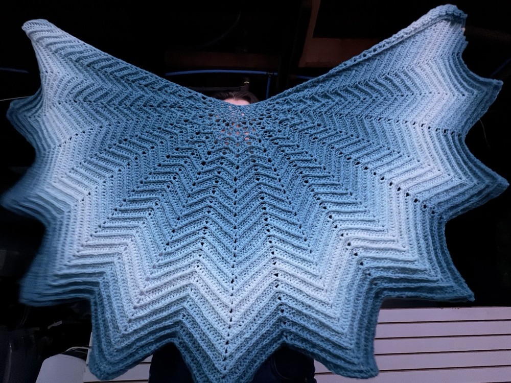 Handmade Crochet Shawl