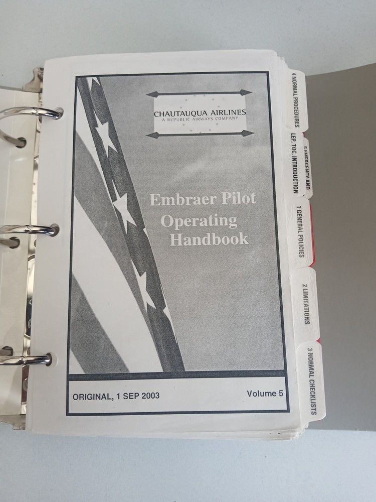 Embraer Pilot Operating Handbook