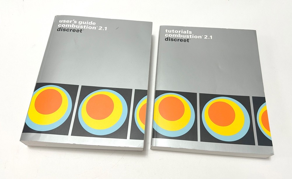 Discreet Logic Combustion 2.1 User Guide and Tutorials books